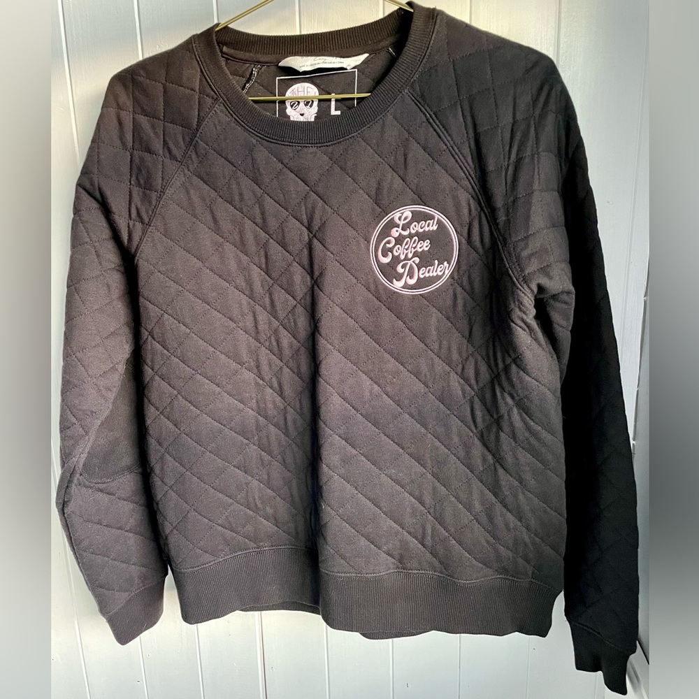 MGK 27 Club Embroidered Quilted Logo Crewneck